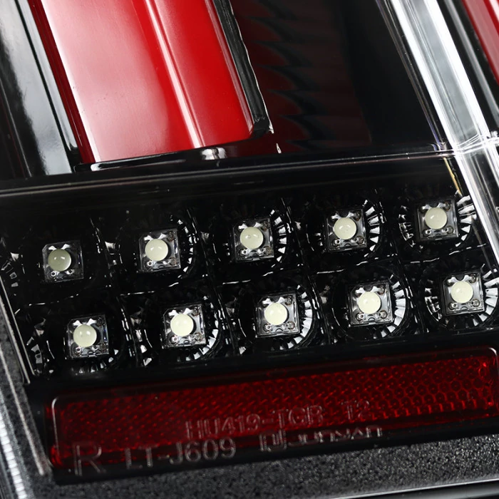 Spec-D - Black Sequential LED Tail Lights