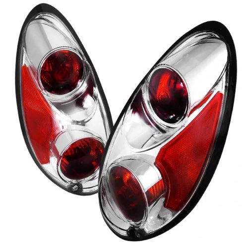 Spec-D - Chrome/Red Euro Tail Lights
