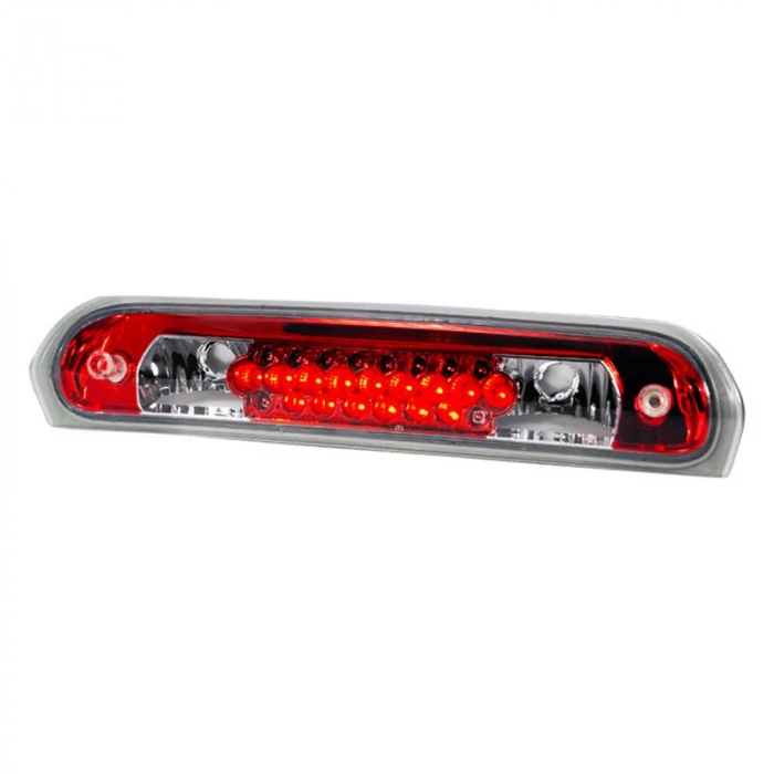 Spec-D - Chrome/Red LED 3rd Brake Light