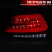 Spec-D - Gloss Black/Smoke  Sequential LED Tail Lights