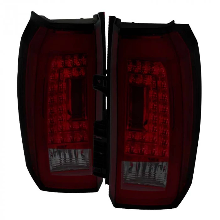 Spec-D - Chrome/Smoke LED Tail Lights