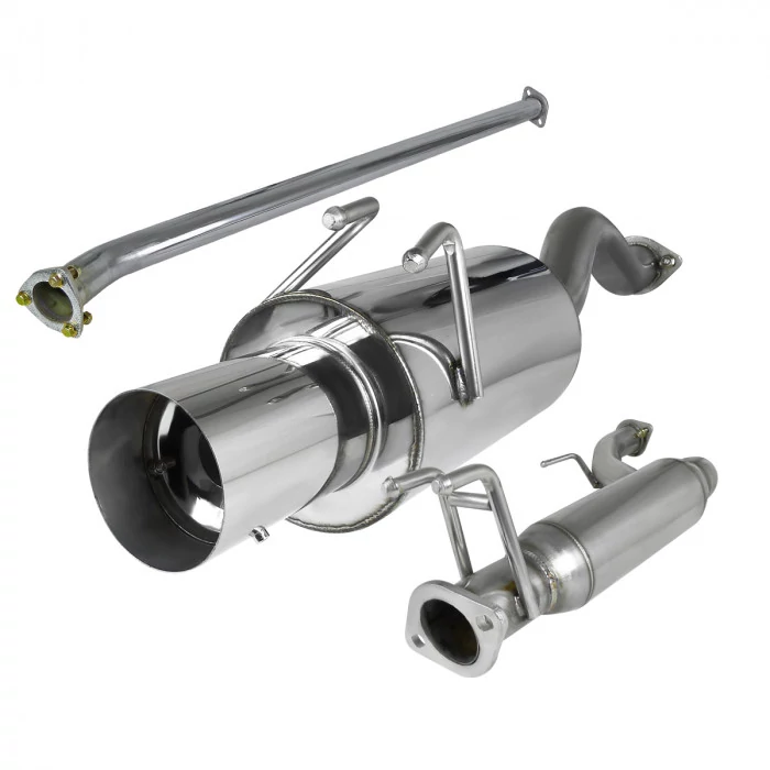 Spec-D - N1 Style Cat-Back Exhaust System for 4 Doors Models