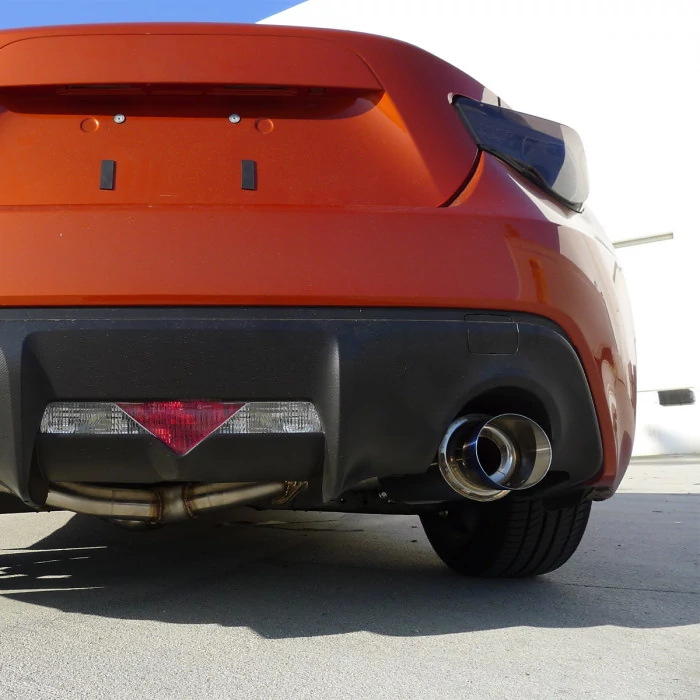 Spec-D - N1 Style Cat-Back Exhaust System with Burnt Tip