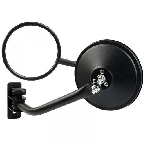 Spec-D - Driver and Passenger Side Round Power View Mirrors (Heated)