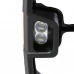 Spec-D - Driver and Passenger Side Black Cover Power Towing Mirrors with Amber LED Turn Signal (Heated)