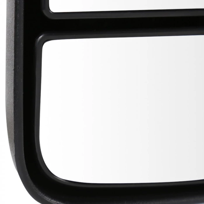 Spec-D - Driver and Passenger Side Black Power Towing Mirrors (Heated)