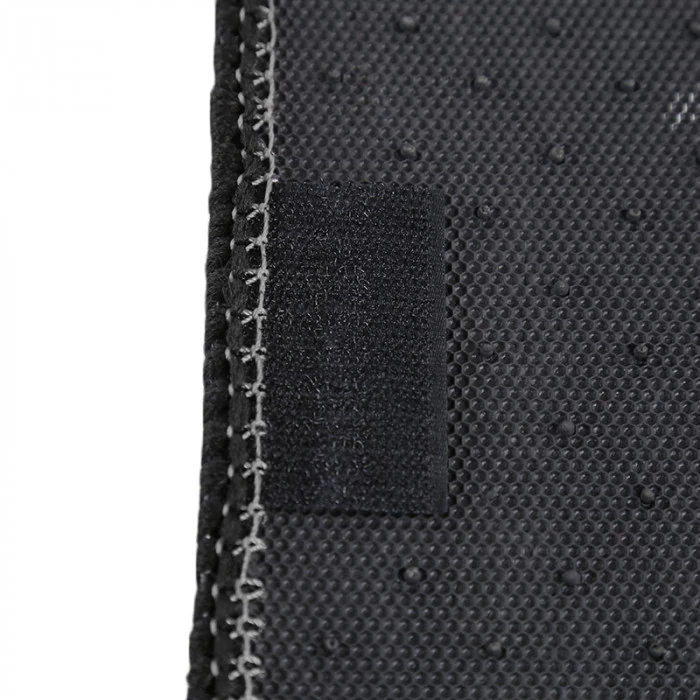 Spec-D - 1st & 2nd Row Gray Cotton Carpet Floor Mats