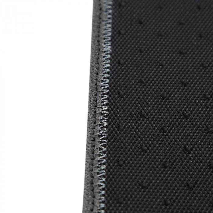 Spec-D - 1st & 2nd Row Gray Cotton Carpet Floor Mats