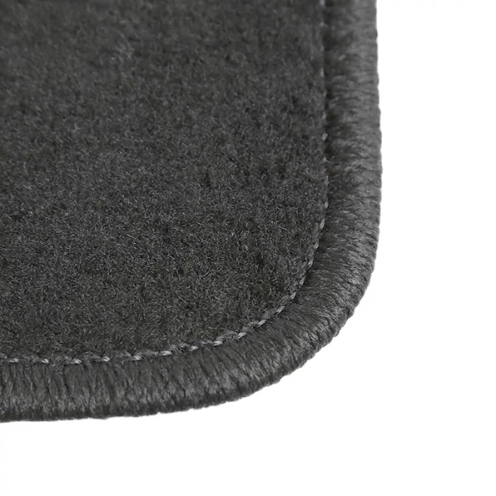 Spec-D - 1st & 2nd Row Gray Cotton Carpet Floor Mats