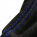 Spec-D - Suede Shift Boot with Blue Stitch
