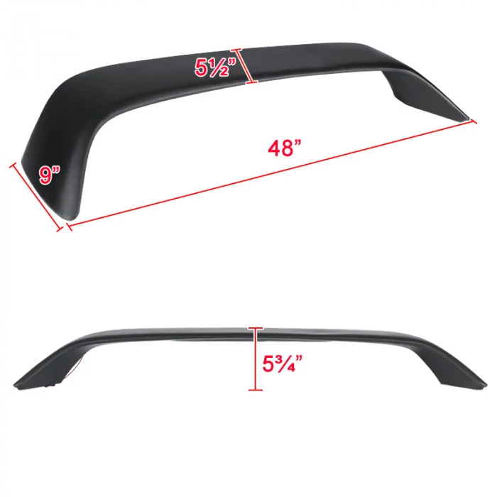 Spec-D - T-R Style Rear Spoiler