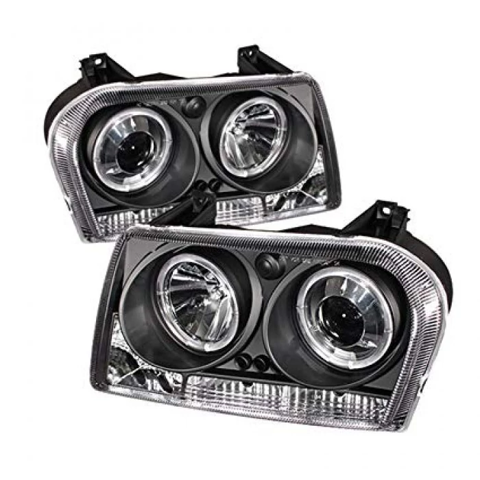 Spyder® - Black Halo LED Projector Headlights