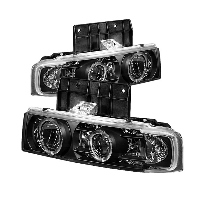 Spyder® - Black Halo Projector Headlights