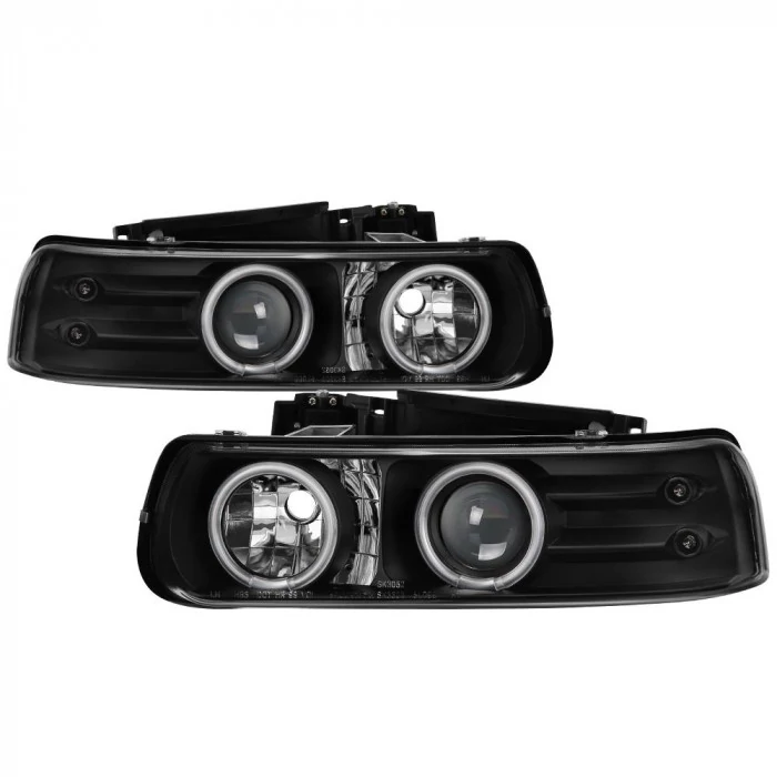 Spyder® - Black CCFL LED Projector Headlights
