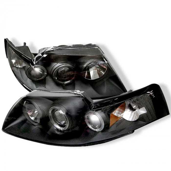 Spyder® - Black Halo Projector Headlights