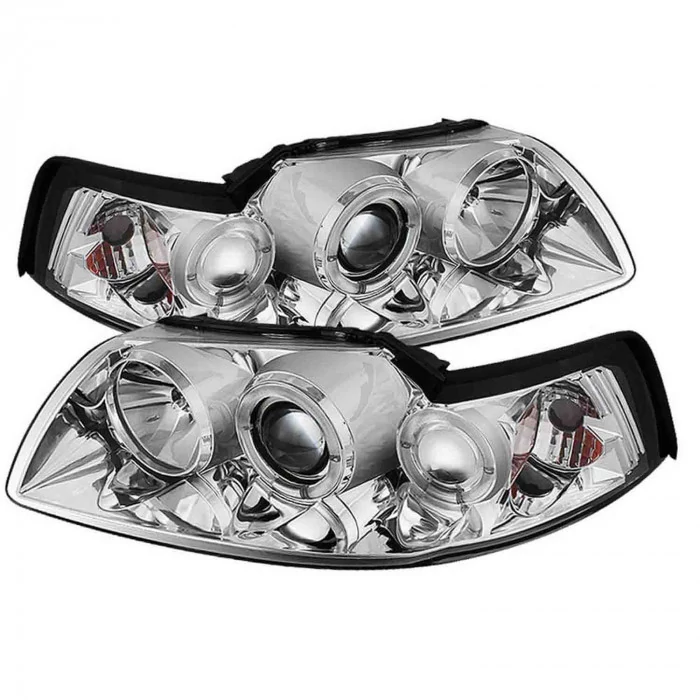 Spyder® - Chrome Halo Projector Headlights