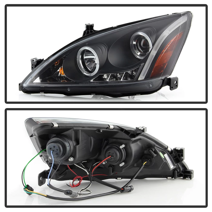 Spyder® - Black Halo LED Projector Headlights
