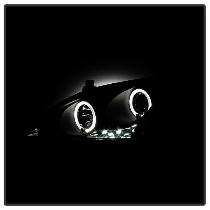 Spyder® - Black Halo LED Projector Headlights
