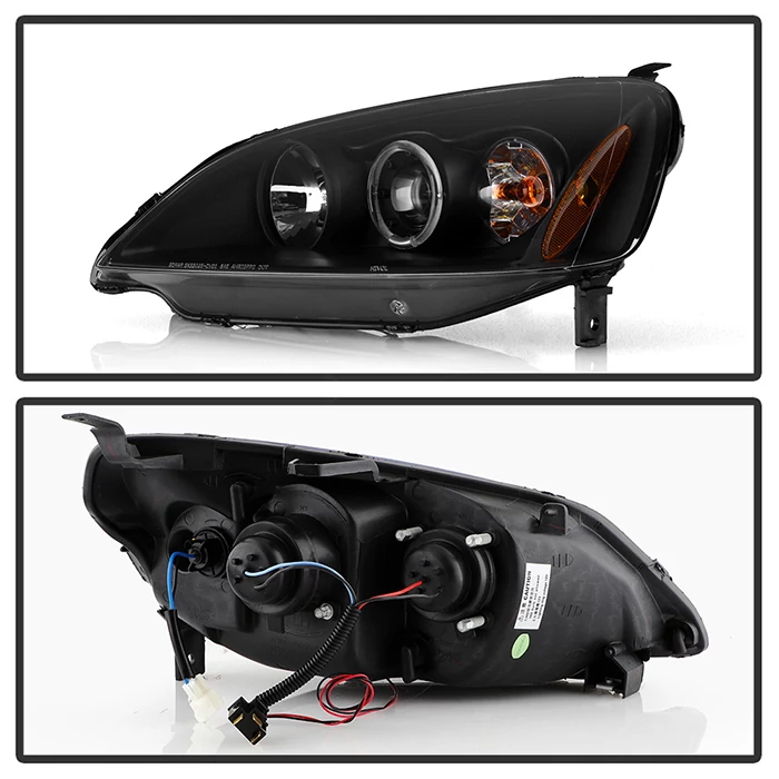 Spyder® - Black Halo Projector Headlights