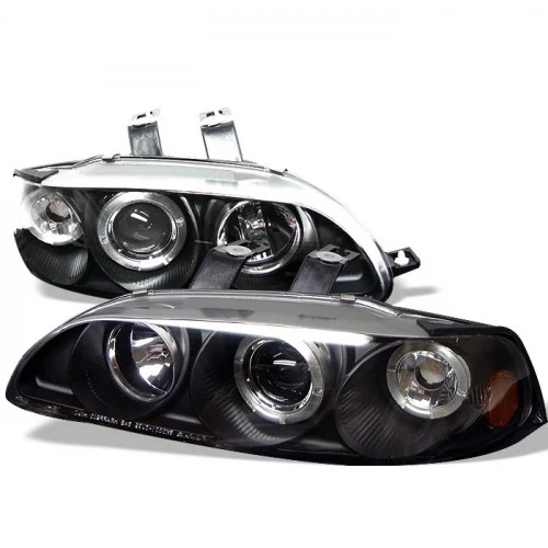 Spyder® - Black Halo Projector Headlights