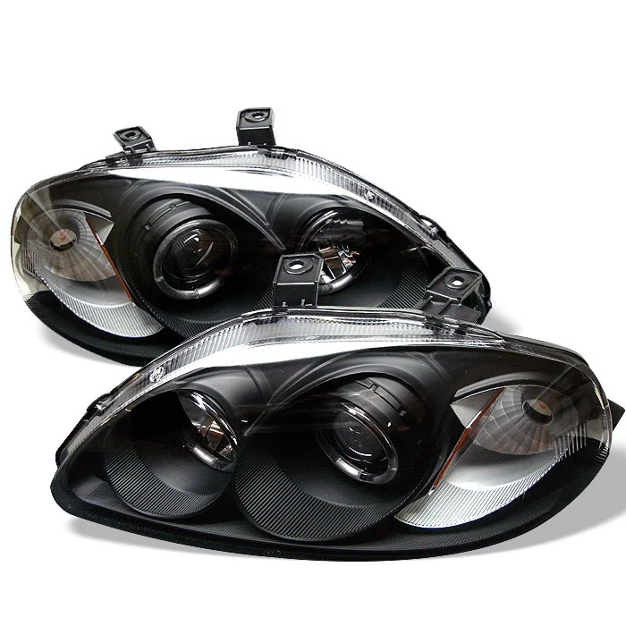 Spyder® - Black Halo Projector Headlights