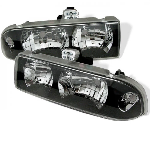 Spyder® - Black Crystal Headlights