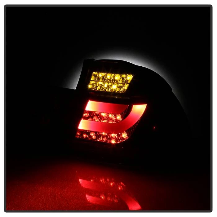 Spyder® - Black Light Bar Style LED Tail Lights