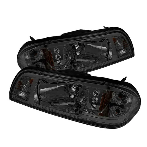 Spyder® - Black LED Crystal Headlights