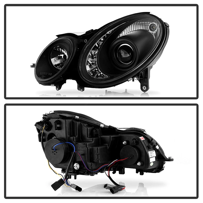 Spyder® - Black DRL LED Projector Headlights