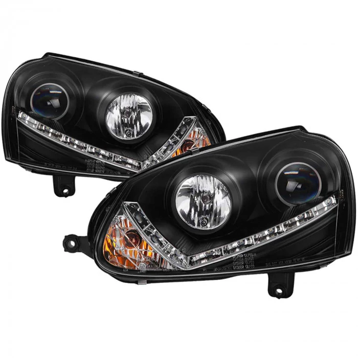 Spyder® - Black DRL LED Projector Headlights