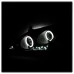 Spyder® - Black CCFL Halo LED Projector Headlights