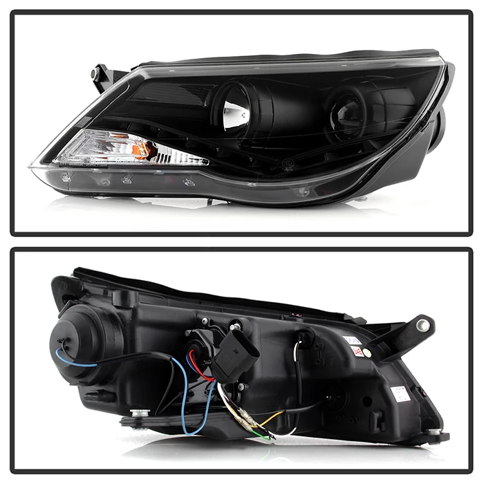 Spyder® - Black DRL LED Projector Headlights