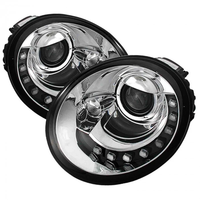 Spyder® - Chrome DRL Projector Headlights