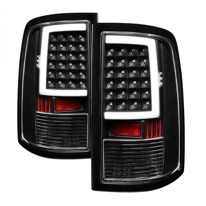 Spyder® - Black XTune Light Bar LED Tail Lights