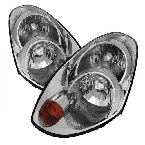 Spyder® - Chrome Euro Headlights