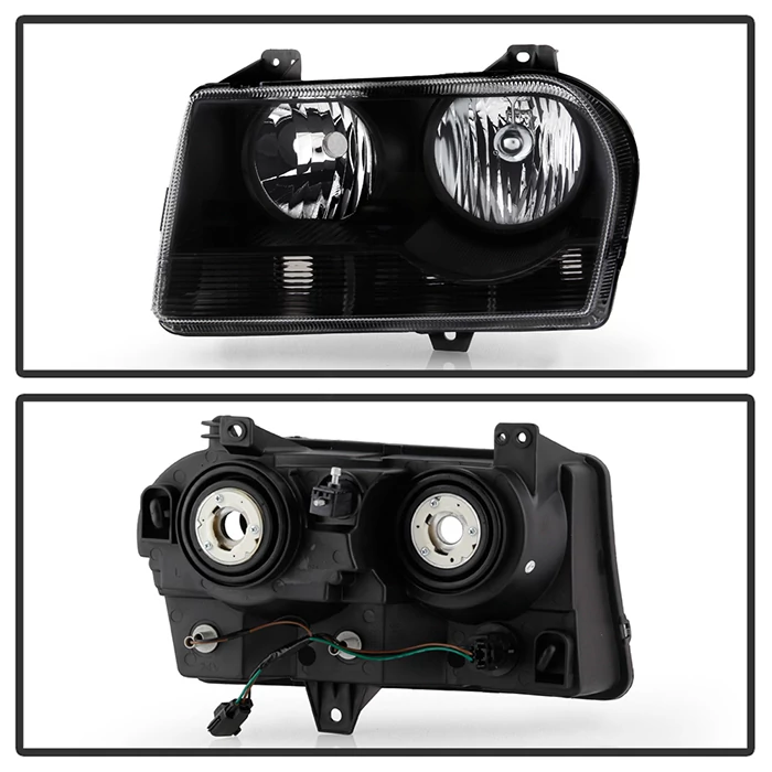 Spyder® - Black Euro Headlights