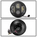 Spyder® - Black Round 7" LED Headlights