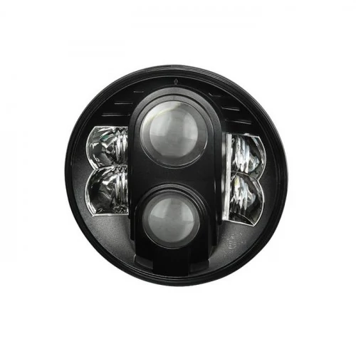 Spyder® - Black Round 7" LED Headlights