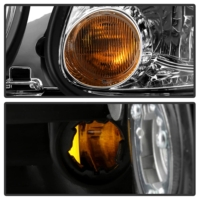 Spyder® - Driver Side Chrome Euro Headlight