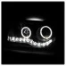 Spyder® - Black Halo Projector Headlights with LEDs