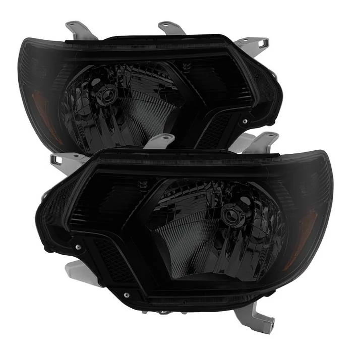 Spyder® - Black Smoke Factory Style Headlights
