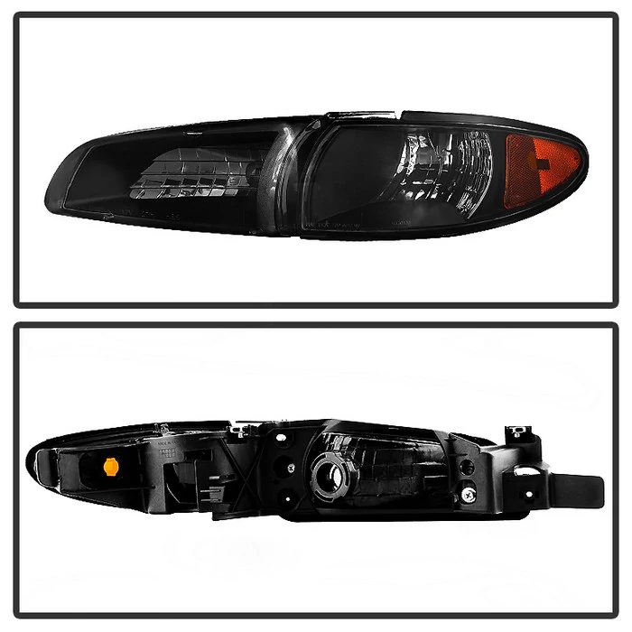 Spyder® - Black Smoke Euro Headlights