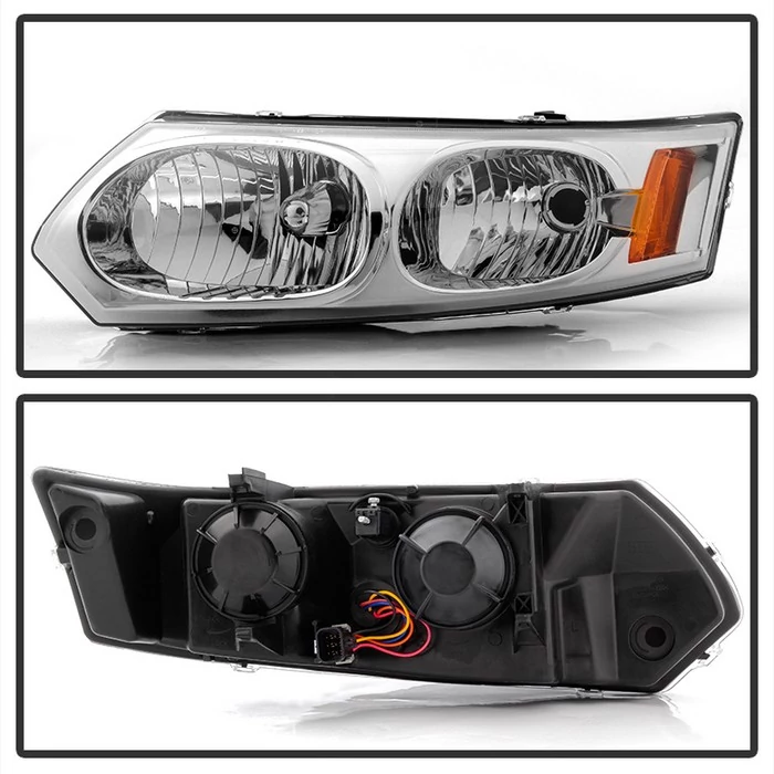 Spyder® - Driver Side Chrome Factory Style Headlight