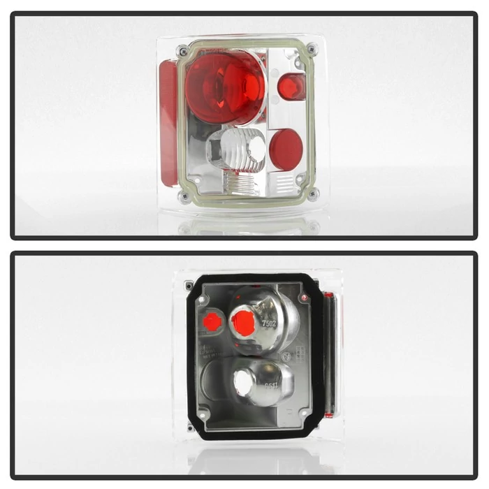 Spyder® - Chrome Euro Style Tail Lights