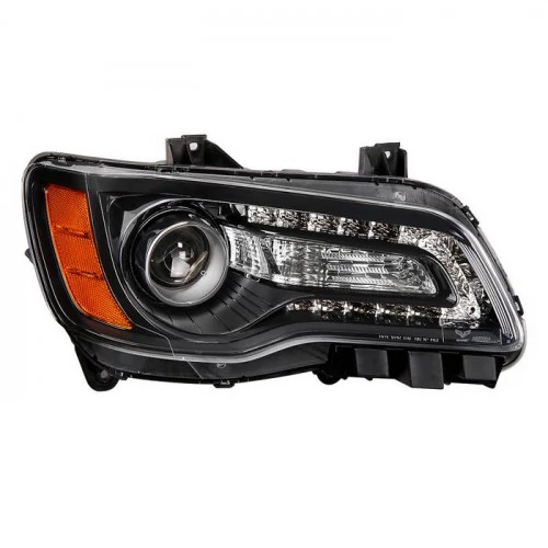 Spyder® - Driver Side Black Factory Style Headlight