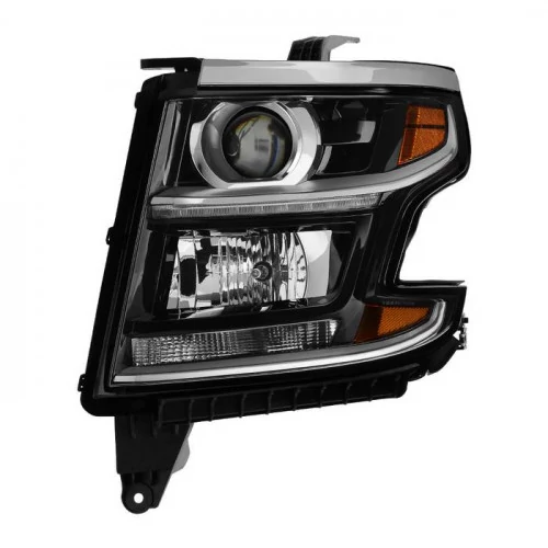 Spyder® - Driver Side Black Factory Style Headlight