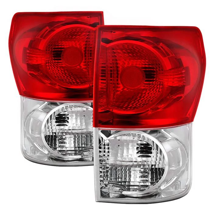 Spyder® - Chrome/Red Factory Style Tail Lights