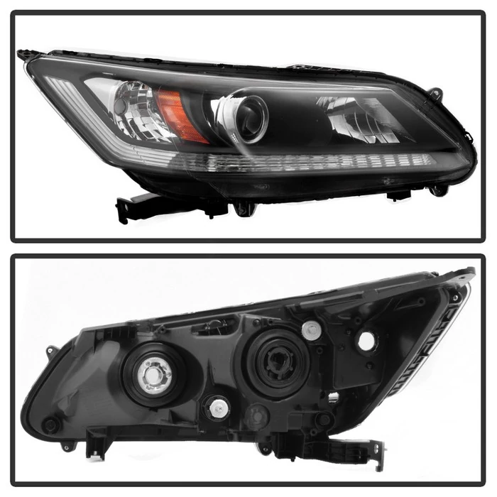 Spyder® - Black Factory Style Projector Headlights