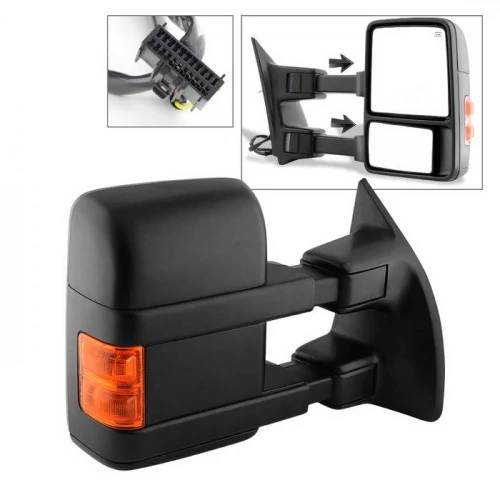 Spyder® - Passenger Side Power Heated Towing Mirror with Amber LED Signal