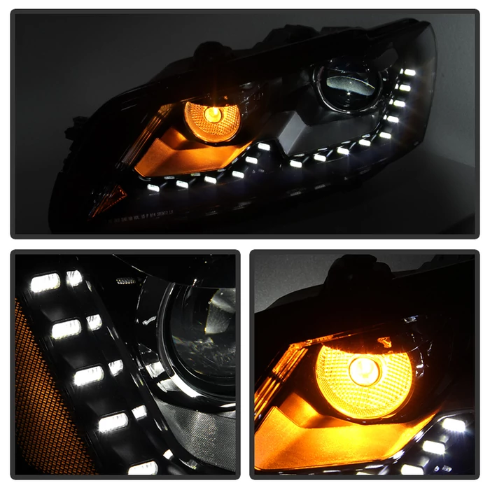 Spyder® - Black OE Style Projector Headlights